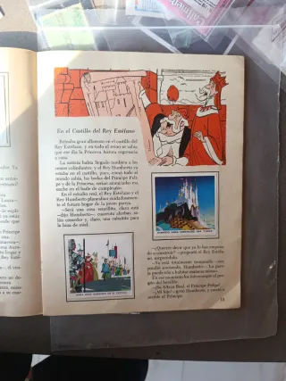 Album cromos La Bella Durmiente Walt Disney