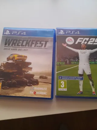 Wreckfest y FC 25 PS4