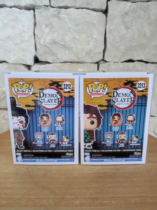 Pack 2 Funkos Demon Slayer