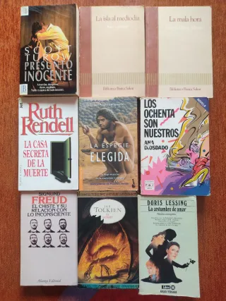 Libros tapa blanda 2€