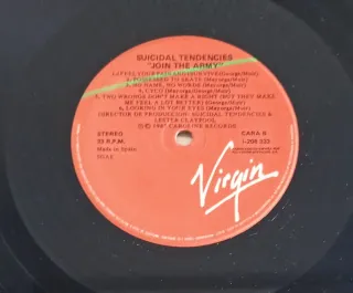 Suicidal Tendencies. Join The Army LP Vinilo 1987