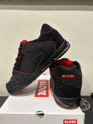 Zapatillas Globe Sabre Black/Red/Mosaic