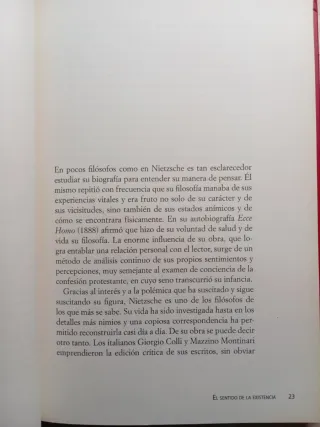 Nietzsche. José Rafael Hernández.