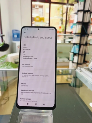 Xiaomi Redmi Note 11 Pro 5G Negro Snapdragon