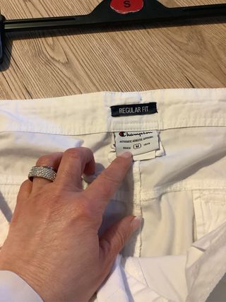 Bermuda Champion Uomo Cotone Bianco