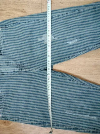 Pantalones Pepe Jeans Rayas Azules/Grises