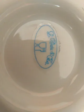 Lote 6 Cuencos Blancos Loza