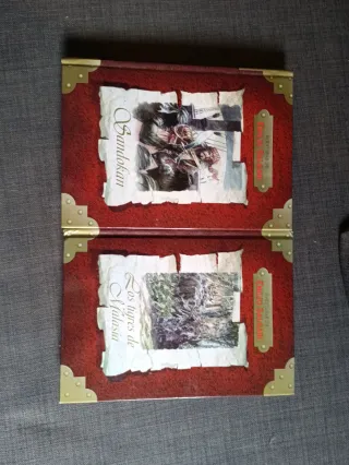 Libros Sandokan y Tigres de Malasia Emilio Salgari