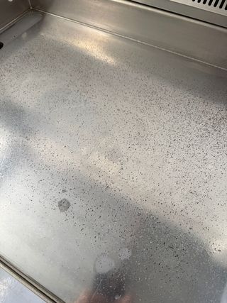 Plancha de Gas Cromo Profesional