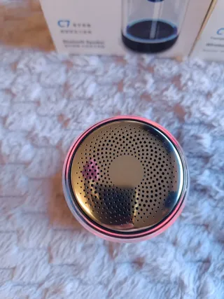 2 Mini Altavoces YAYUSI Transparentes