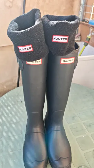 Botas Hunter Negras Originales Talla 40/41