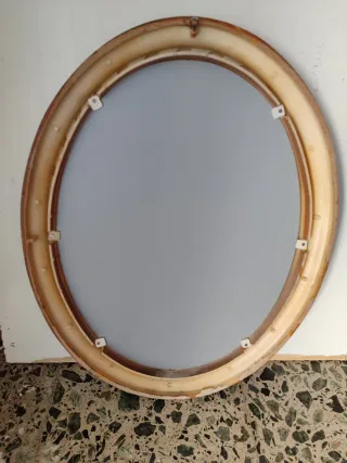 Espejo antiguo dorado