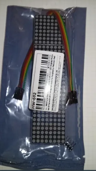 Matriz LED MAX7219 32x8 4 en 1