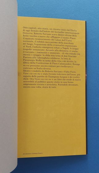 Vieni via con me - Roberto Saviano