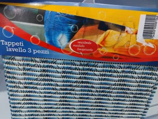 Tappeti lavello 3 pezzi
