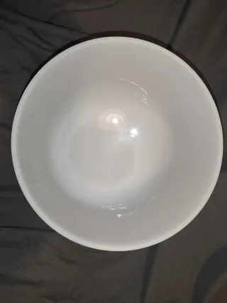 Cuenco de cuarzo blanco