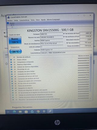 Portátil HP i5 Nvidia 1050 Negro