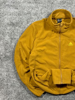 Adidas fleece mostaza Outdoor mujer talla L