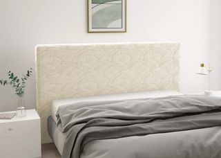 Copritestata estensibile beige/grigio