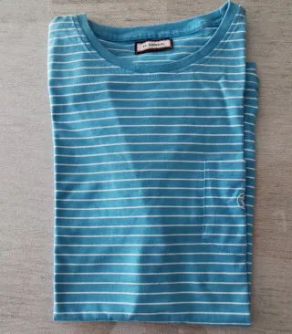 Camiseta El Ganso rayas azul y blanco