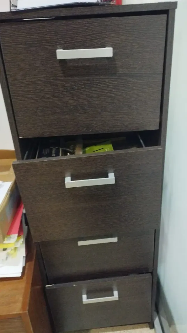 Archivador madera y metal. RECOGER EN MOLLET