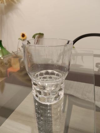 Set 4 Bicchieri Kartell Vetro Trasparente