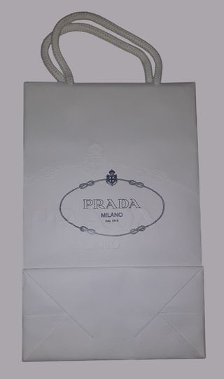 Shopper Prada Originale – Bianca con Logo