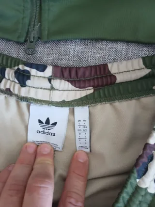 Chándal Adidas Camuflaje Militar Talla L
