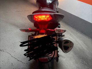 Kawasaki Naked Negra/Gris