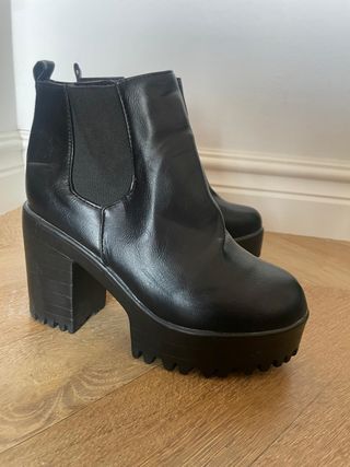 Botas de plataforma mujer Talla 38