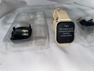 Smartwatch Pantalla Táctil HD 1.8 Beige/Gris