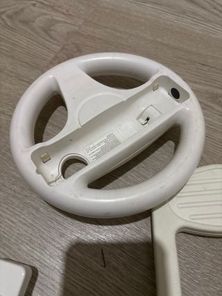Accesorios Wii: Volante, Raqueta, Golf, Mandos