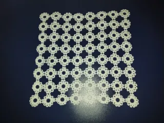 Três Naperons Brancos