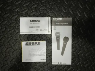 Micrófono Shure SV100C con cable XLR-Jack
