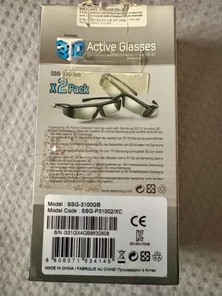 Gafas 3D Samsung Active Glasses SSG-3100GB