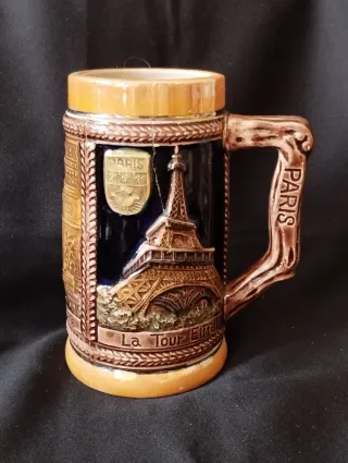 3 Jarras Cerveza Alemana Vidrio