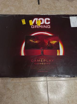 AOC CU34G2XPD 34” Ultrawide WQHD 180Hz Curvo Gamin