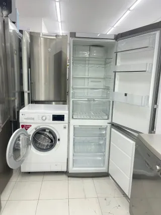 Super oferta Pack Nevera Electrolux lavadora LG8k