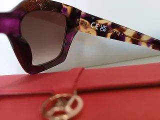 Gafas de sol Yalea marrones y moradas