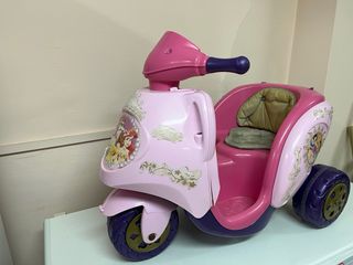 Moto Eléctrica Princesas Disney Rosa