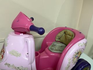 Moto Eléctrica Princesas Disney Rosa