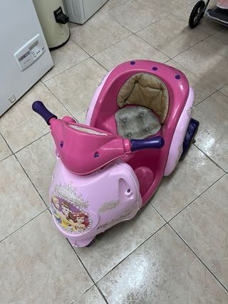Moto Eléctrica Princesas Disney Rosa