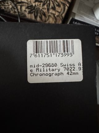 Reloj Swiss Alpine Military Nuevo