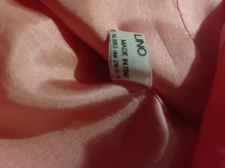 Giacca vintage ORO NERO arancione 52  100% lino