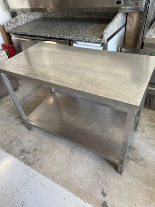 Mesa de trabajo acero inoxidable