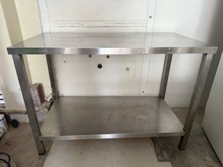 Mesa de trabajo acero inoxidable