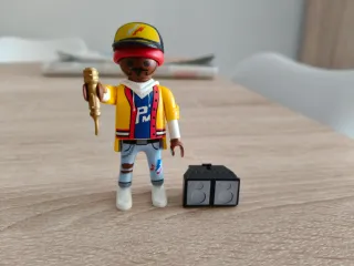 Playmobil Reggaetonero rapero Cantante Figura
