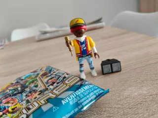 Playmobil Reggaetonero rapero Cantante Figura