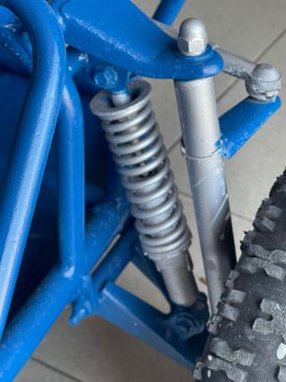 Buggy infantil restaurado y preparado a carrilana