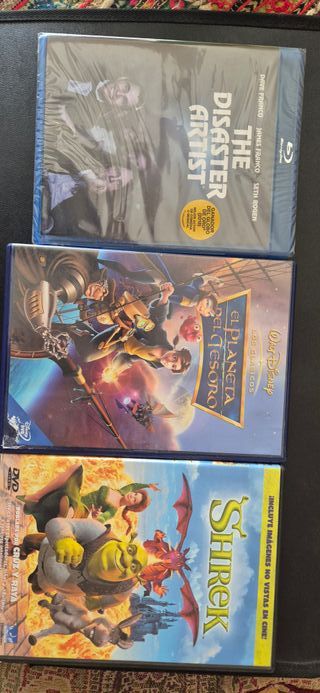 Blu-ray The Disaster Artist + 2 DVDs